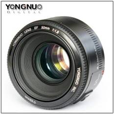 Yongnuo EF YN50mm f1.8 lensa for Canon 50 mm f 1.8 / f/1.8 untuk Bokeh
