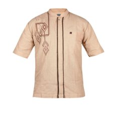 Zeintin Baju Koko Trendy Pria UJ 0368 - Caramel