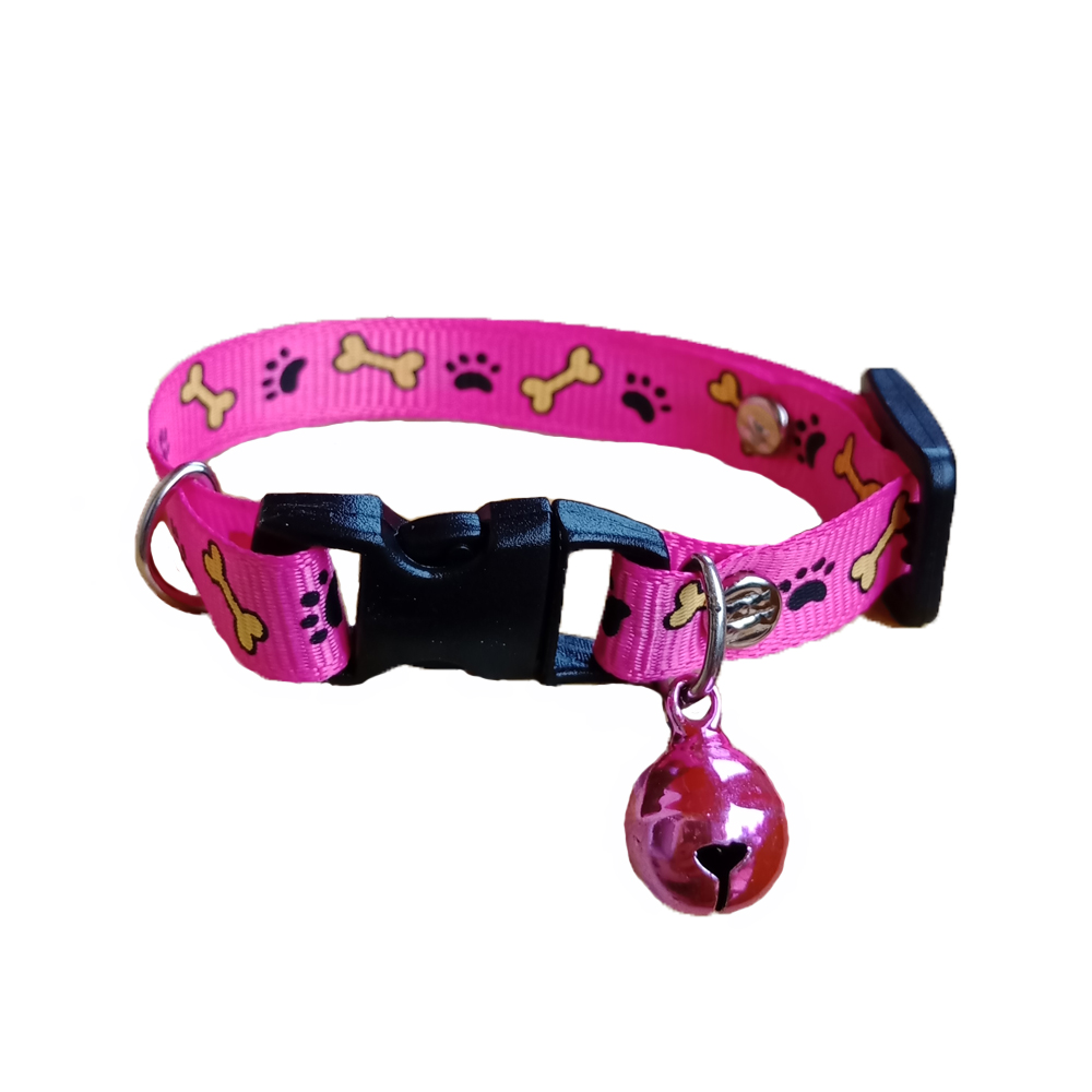 Kalung Motif Kucing Anjing Musang Reptil Hamster Lebar 1 Cm Warna