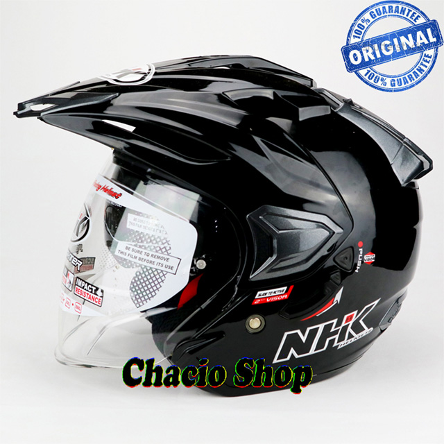 HELM NHK PREDATOR CRYPTON SOLID BLACK 