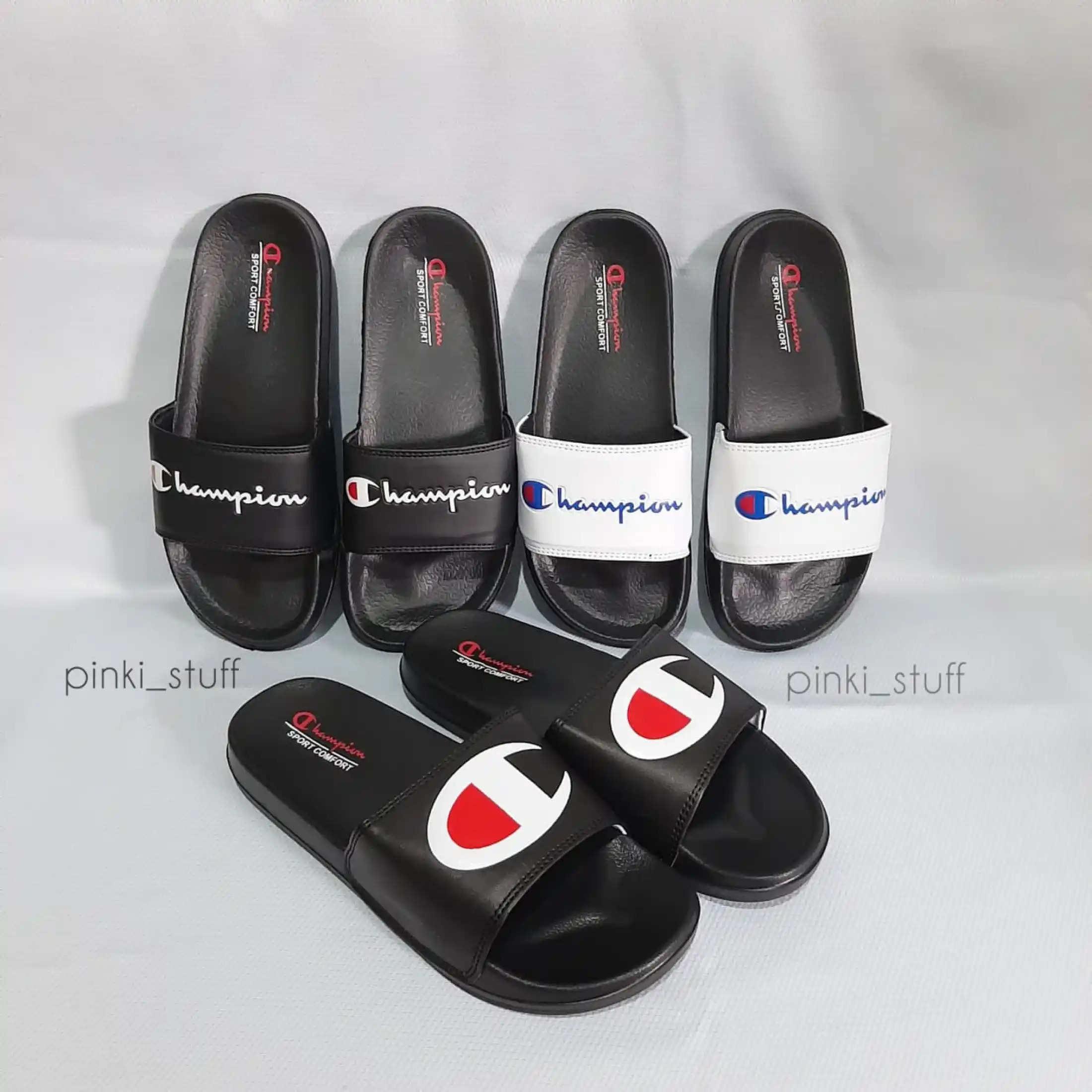 mens fur slides