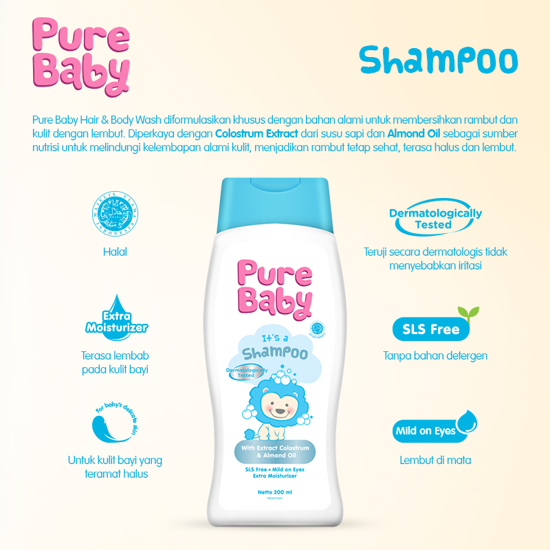 pure baby wash