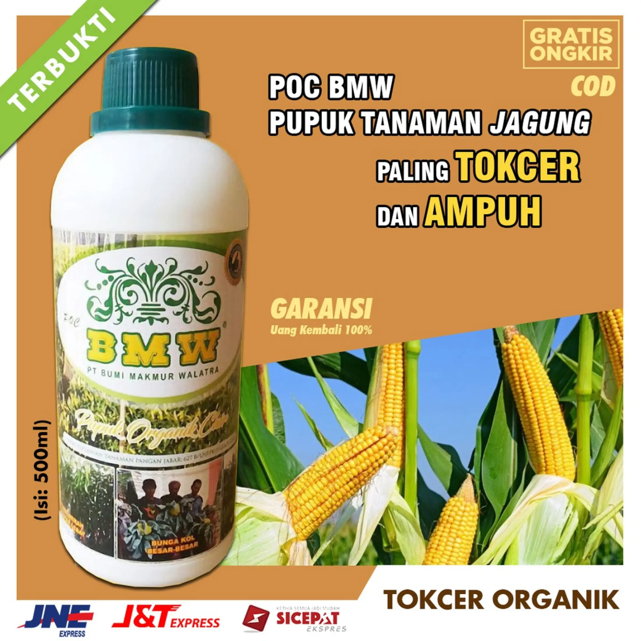 Poc Bmw Pupuk Organik Cair Tanaman Perangsang Jagung Pupuk Jagung Umur 2 Minggu Pupuk Jagung Umur 1 Bulan Terbaik Yang Bagus Biar Buahnya Besar Pupuk Jagung Manis Lazada Indonesia