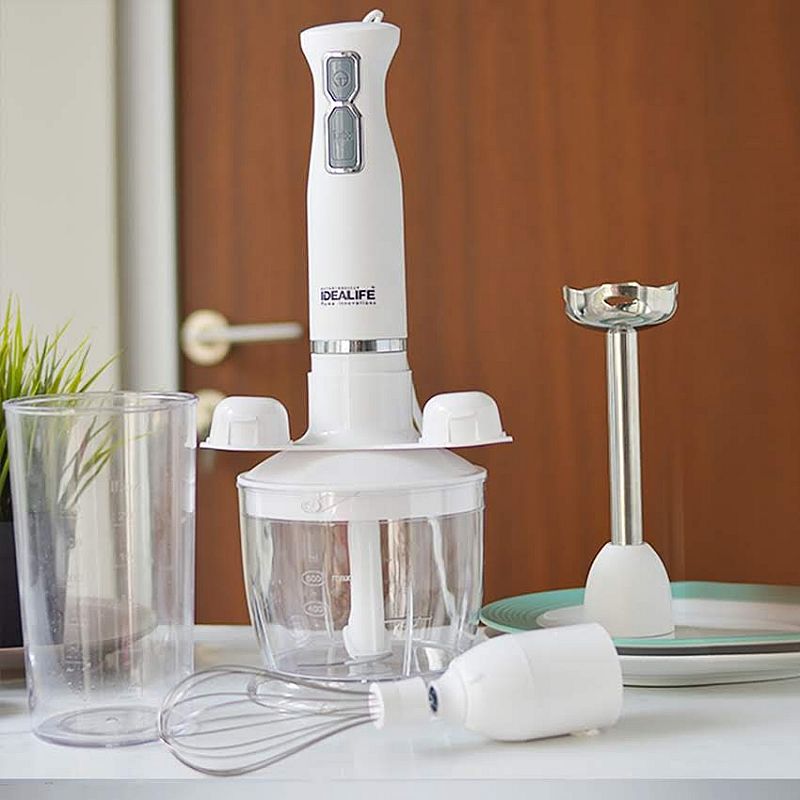 Hand Blender Idealife Blender Tangan Blender Bumbu Plus Gelas Multifungsi Lazada Indonesia