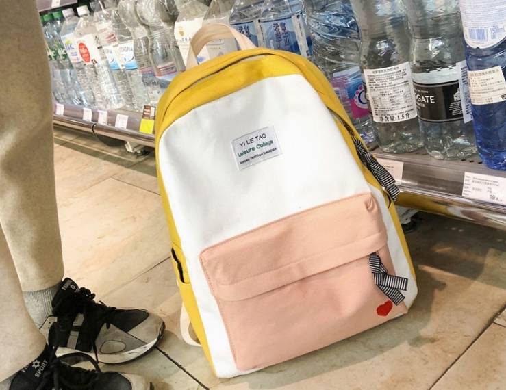 gtb 08 tas ransel rainbow ransel backpack termurah bayar di tempat cod galerytasbandung