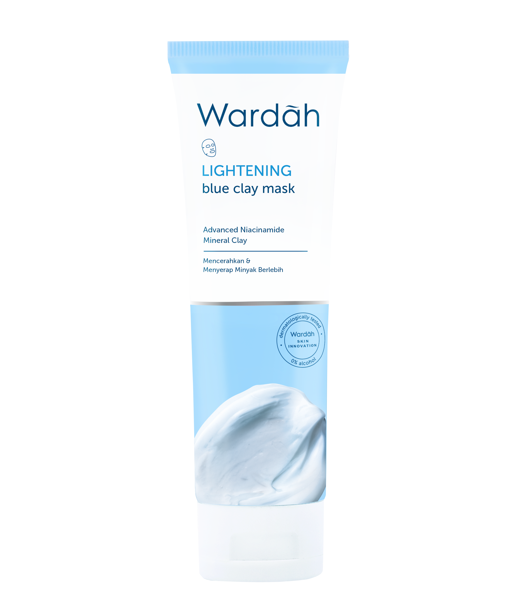 Wardah Lightening Blue Clay Mask Review Female Daily