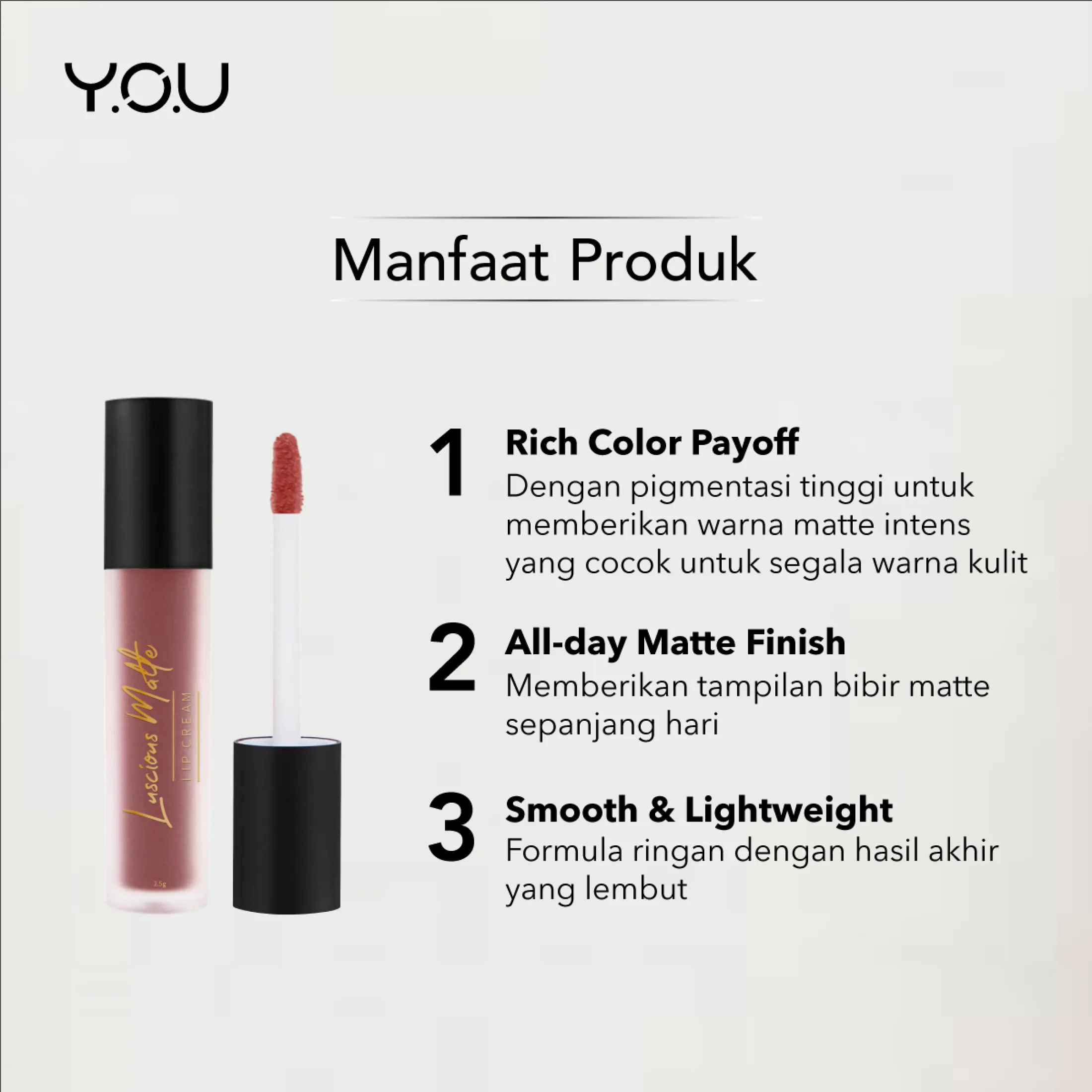 luscious matte lipstick you