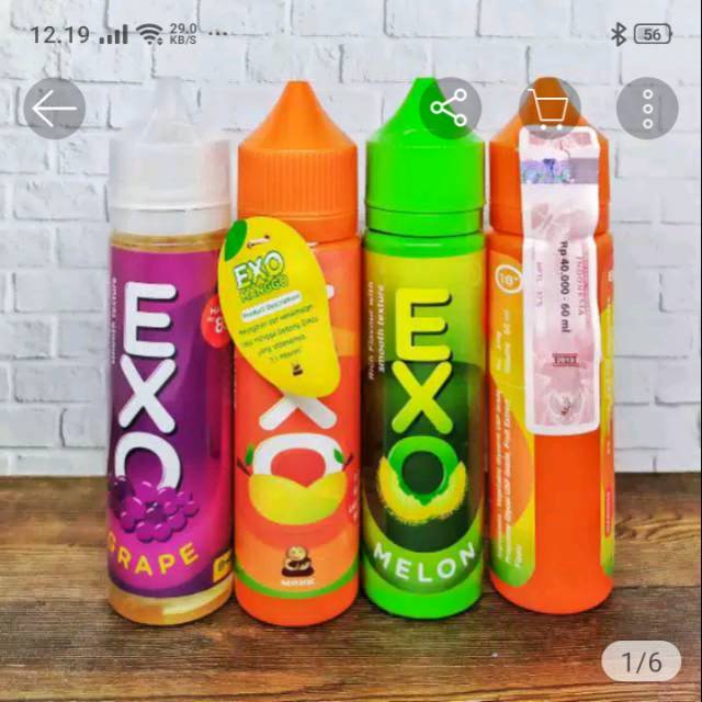 Exo Mango Exotic Mango Monk Mango Mint Freebase Shopee Indonesia