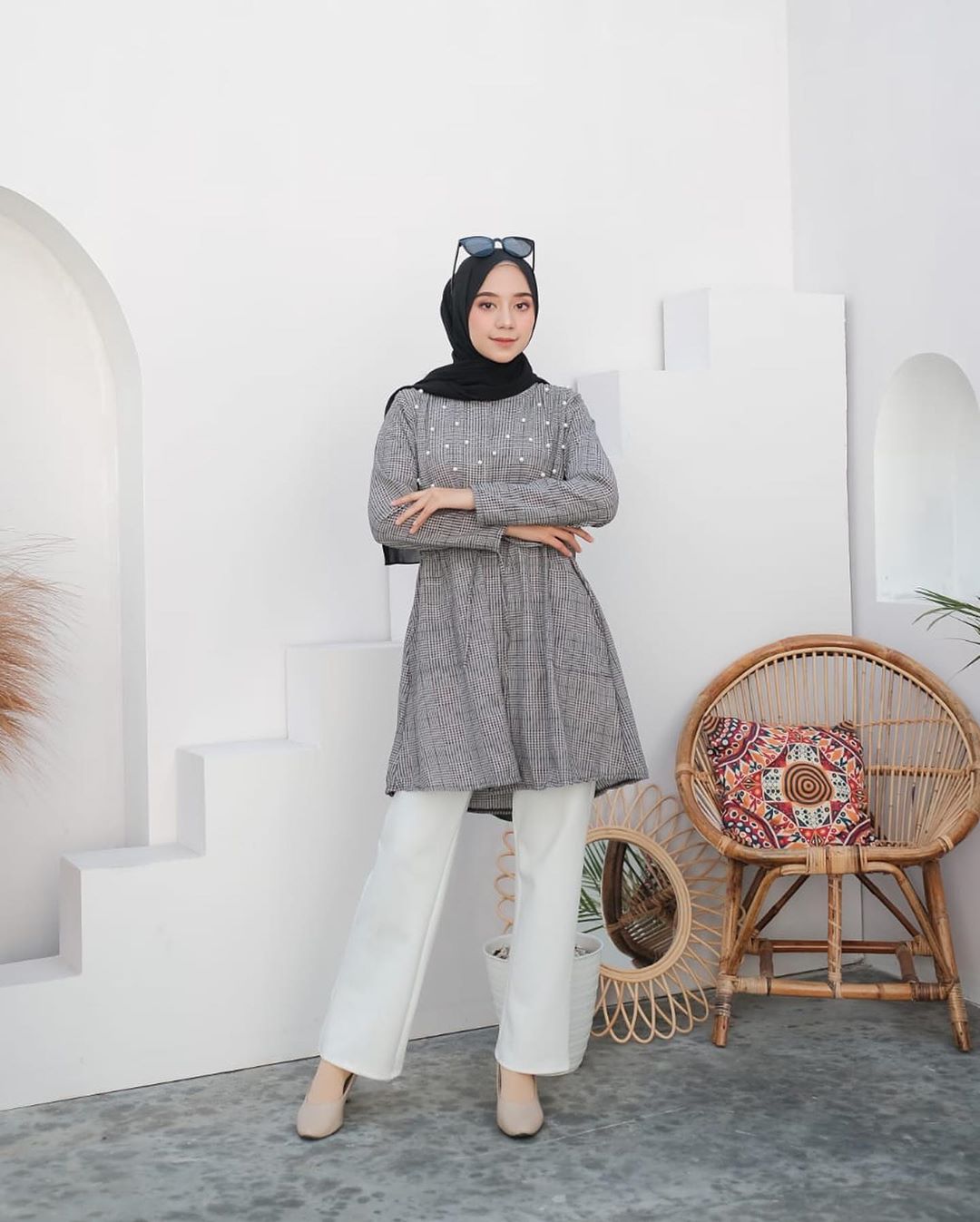 outer casual hijab