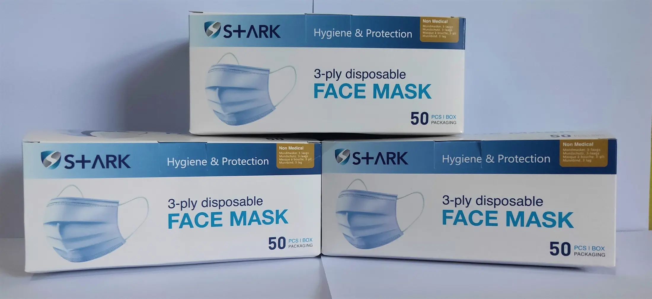 Masker 3ply Isi 50pcs Masker Mulut 3 Lapis Masker Kesehatan Disposable Face Mask Earloop Lazada Indonesia