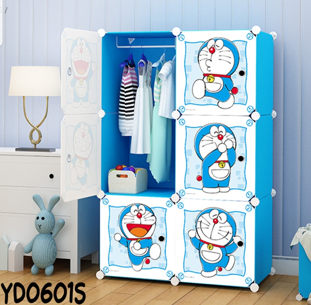 Harga Lemari  Pakaian Plastik  Doraemon LEMARIWEUH