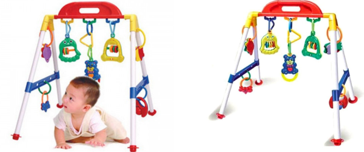 play gym musical baby activity rattle