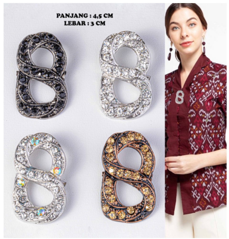 Bros Button Bros Buttonscarves new murah Lazada Indonesia