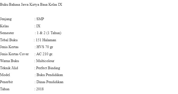 Harga Buku Pendidikan Agama Kristen Kelas 6 -