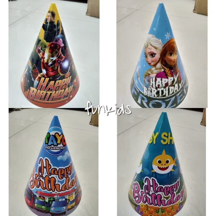 Contoh Topi Ultah - Koleksi Rina