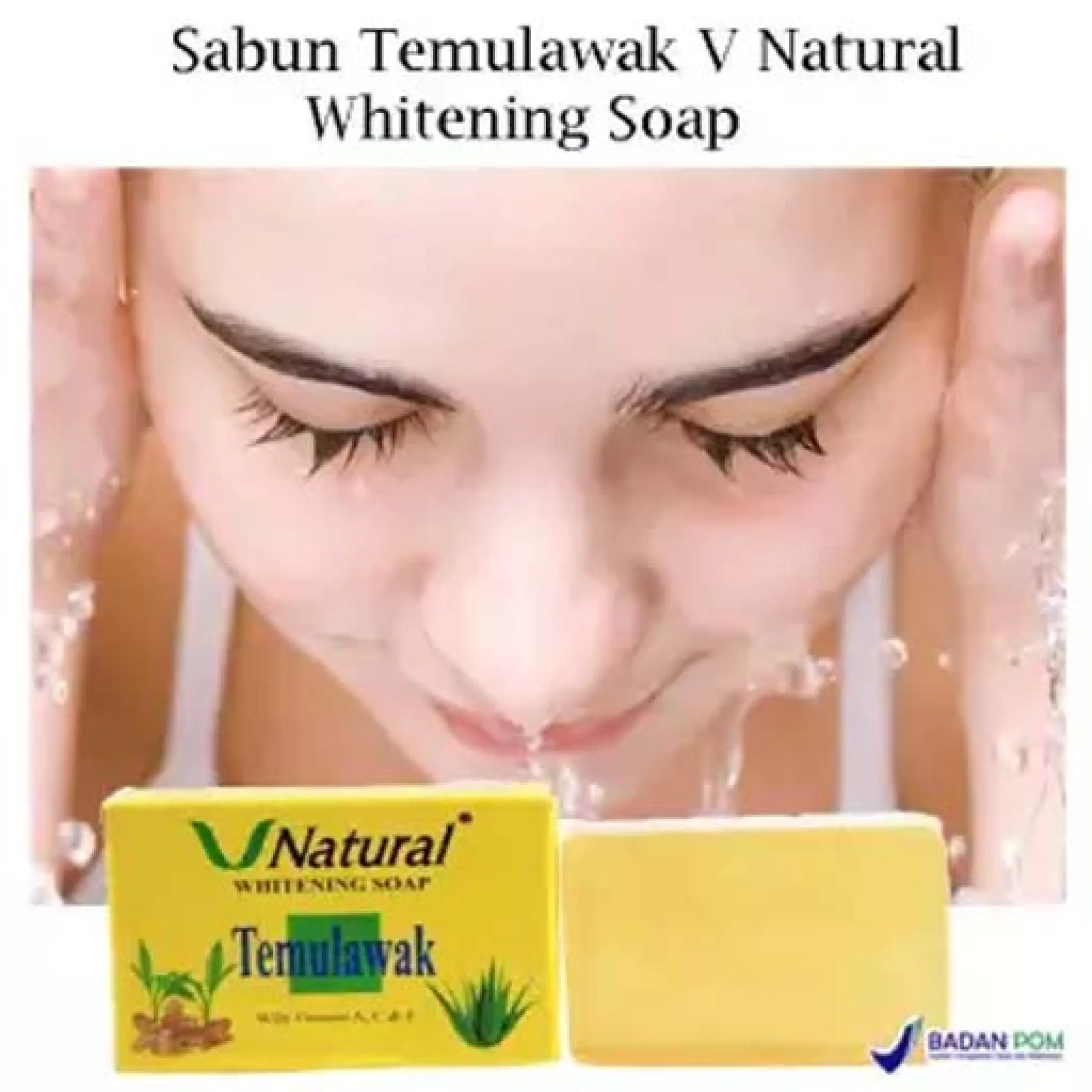 Cod Temulawak V Natural Facial Soap Sabun Temulawak Original Facial Soap Sabun Pembersih Wajah Cuci Muka Bahan Temulawak Alami Original Bpom 80gr Lazada Indonesia