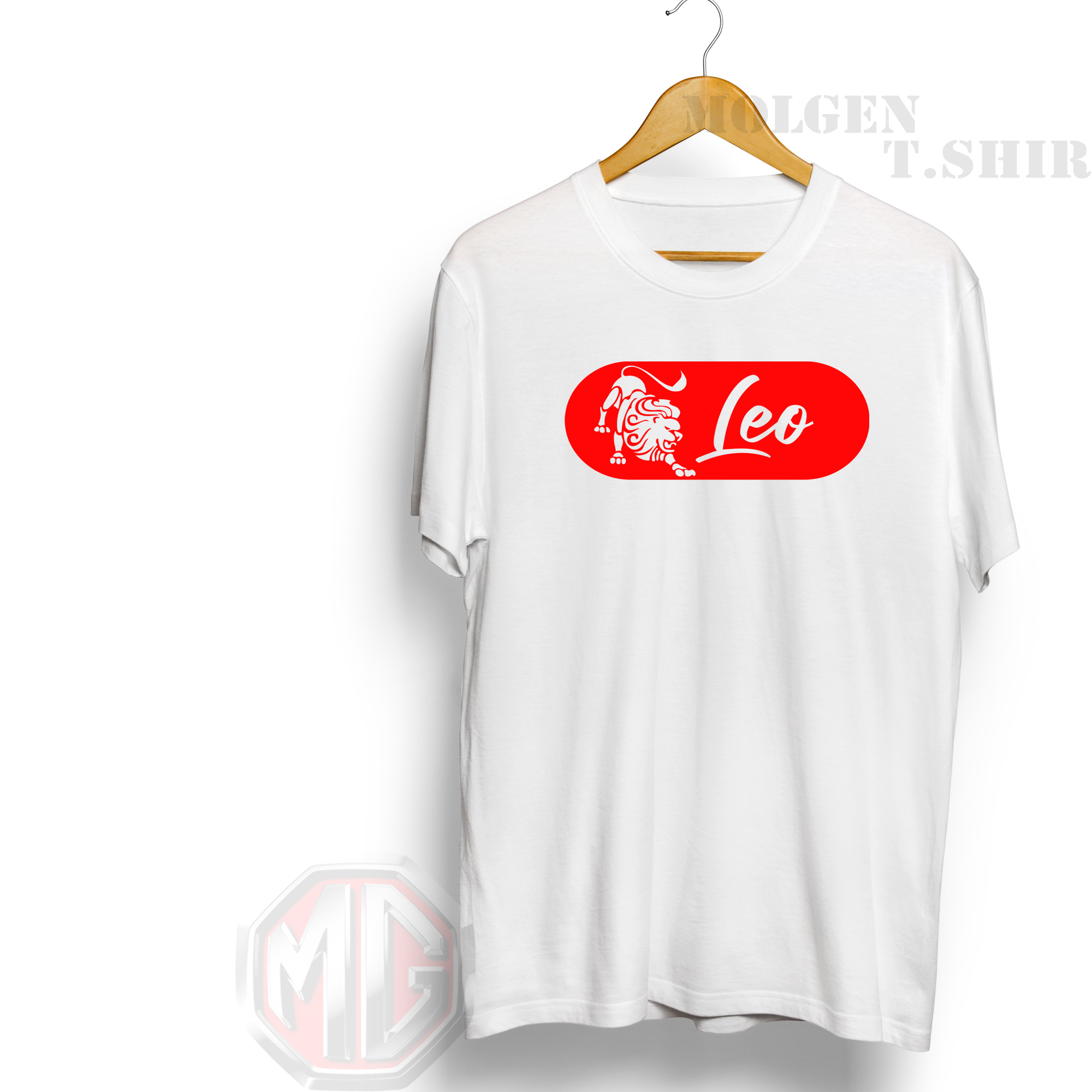 Molgen T Shirt Zodiak Leo Horoskop Distro Bandung Kaos