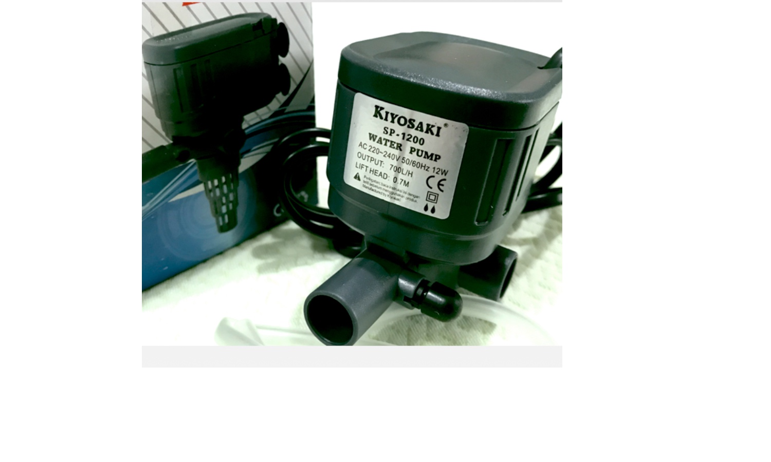Aquarium Pompa Air 12w KIYOSAKI SP1200 Bisa Digunakan Air Tawar & Air Laut