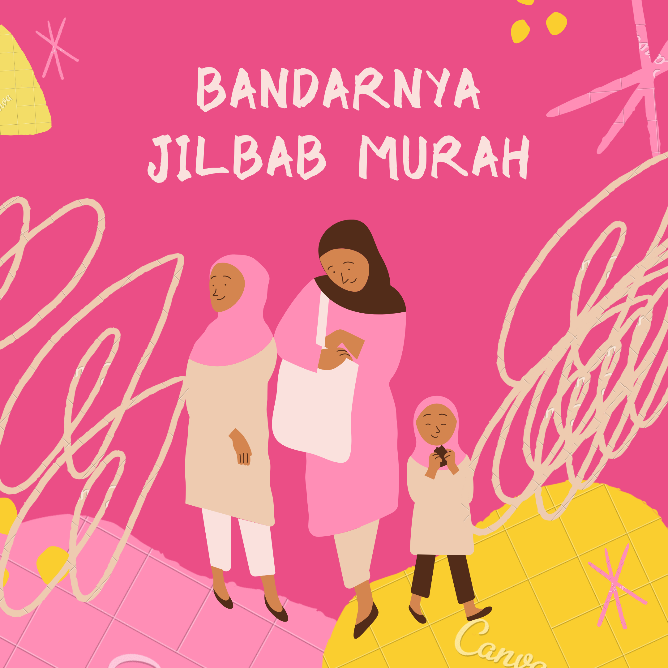 Toko Resmi BANDARNYA JILBAB MURAH Online | Lazada.co.id