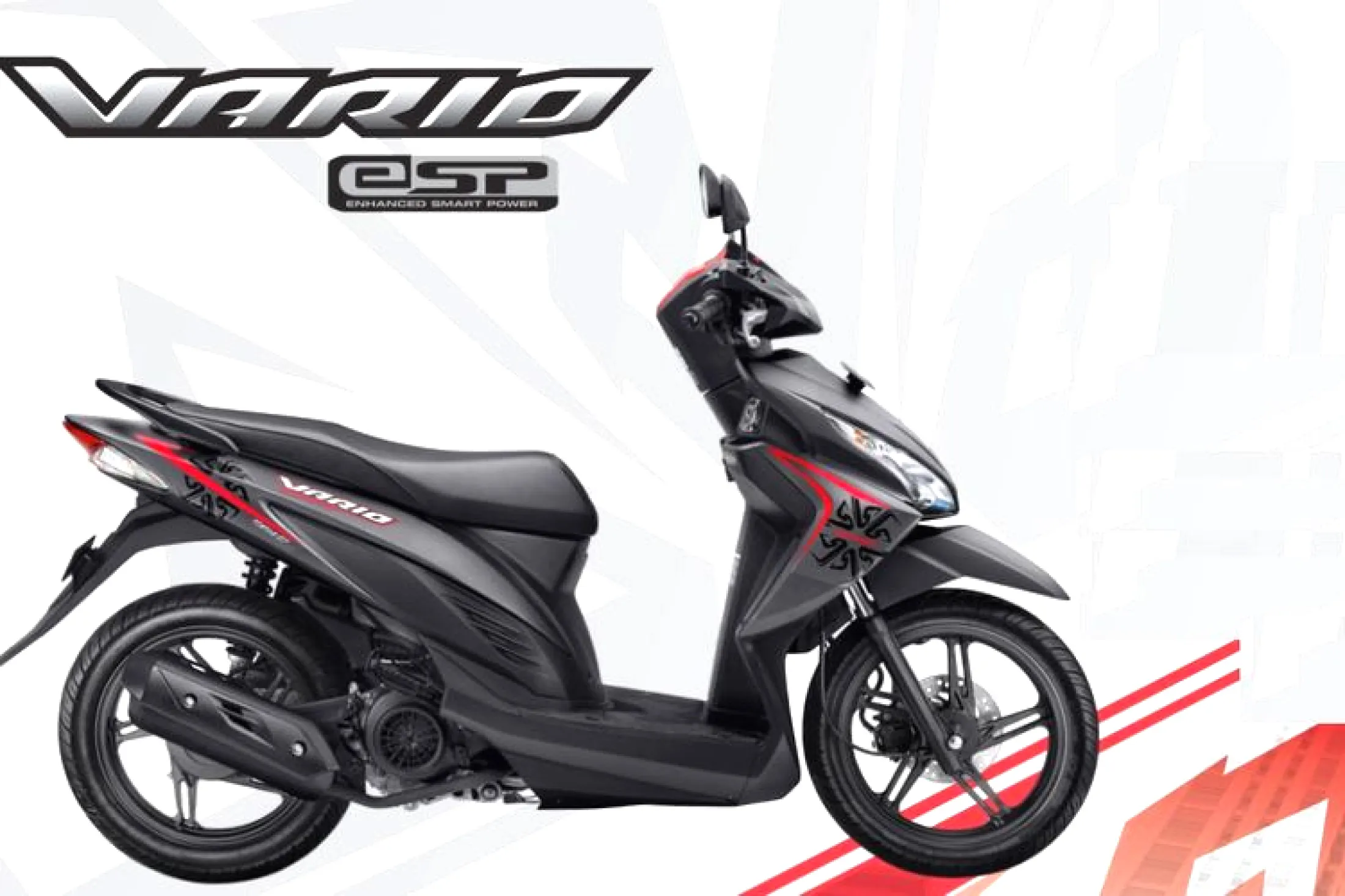 Modifikasi Motor Vario F1 Warna Hitam Modifikasi