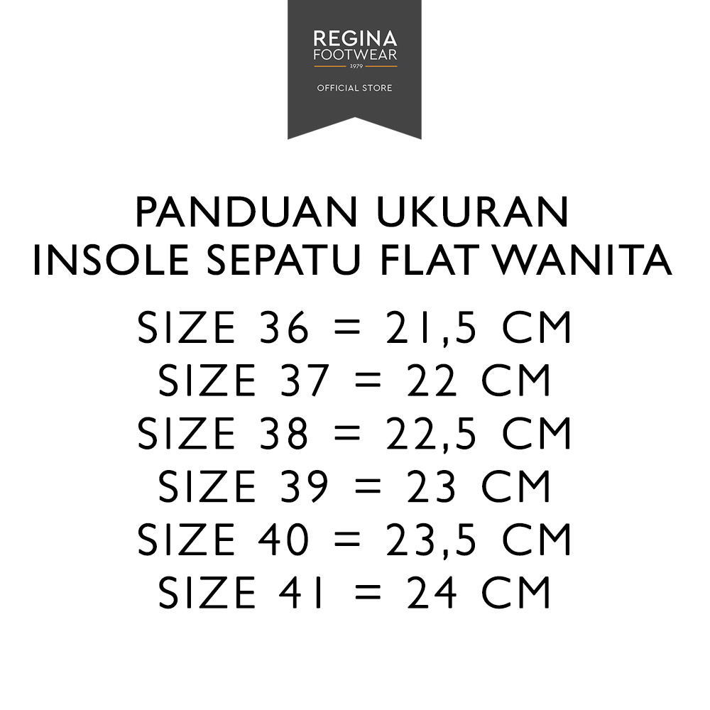 Regina Footwear ~ Sepatu Flat Slip On 