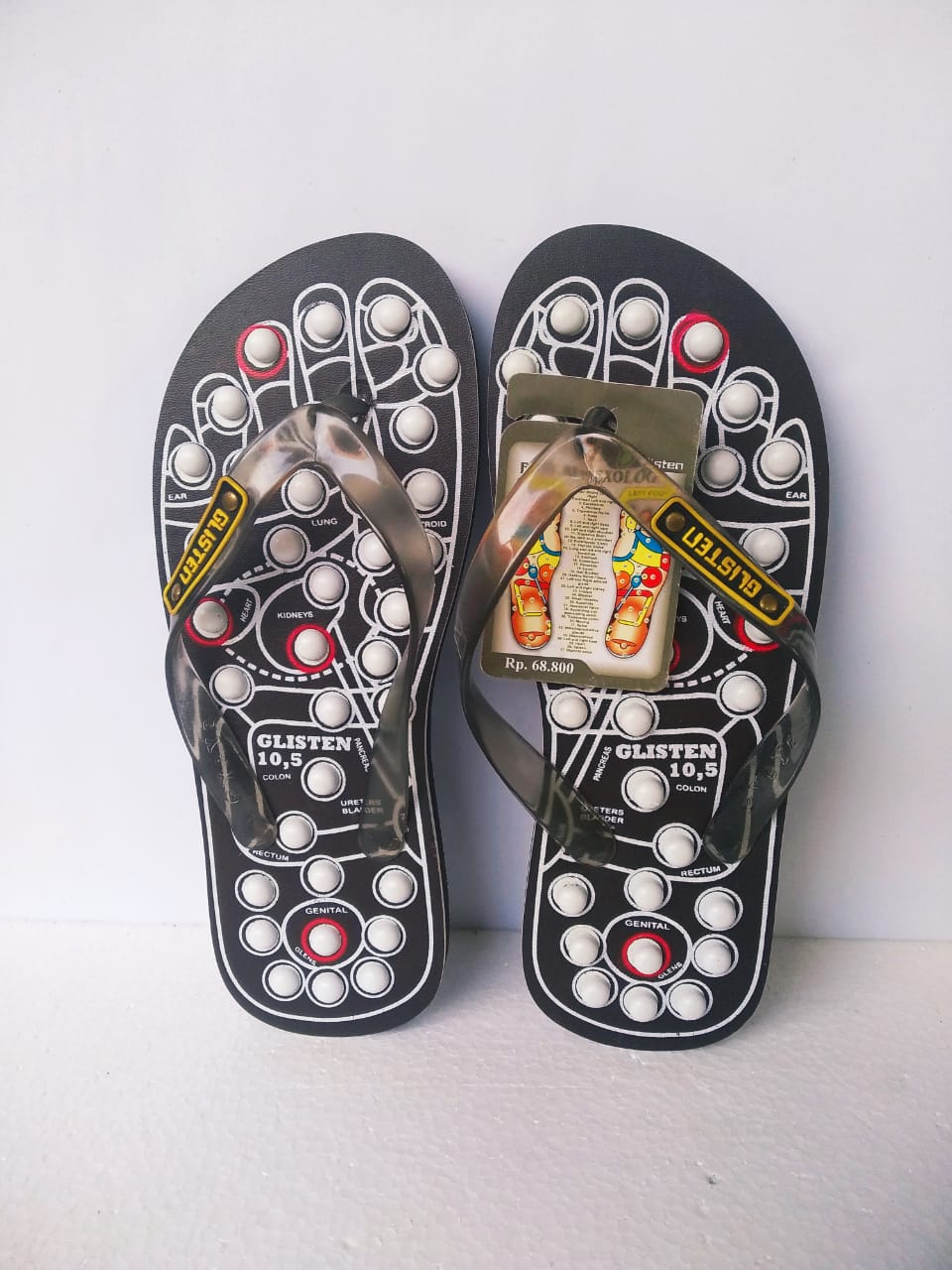 Sandal Kesehatan Sandal Terapi Glisten Swiss Rematik Ukuran 10,5 ...