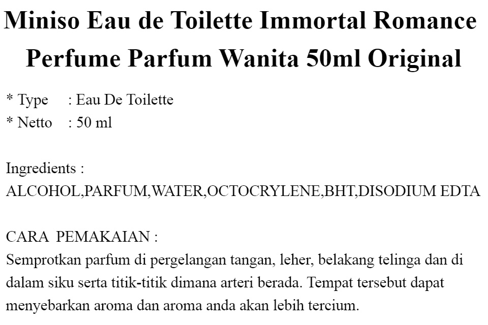 Immortal discount romance perfume