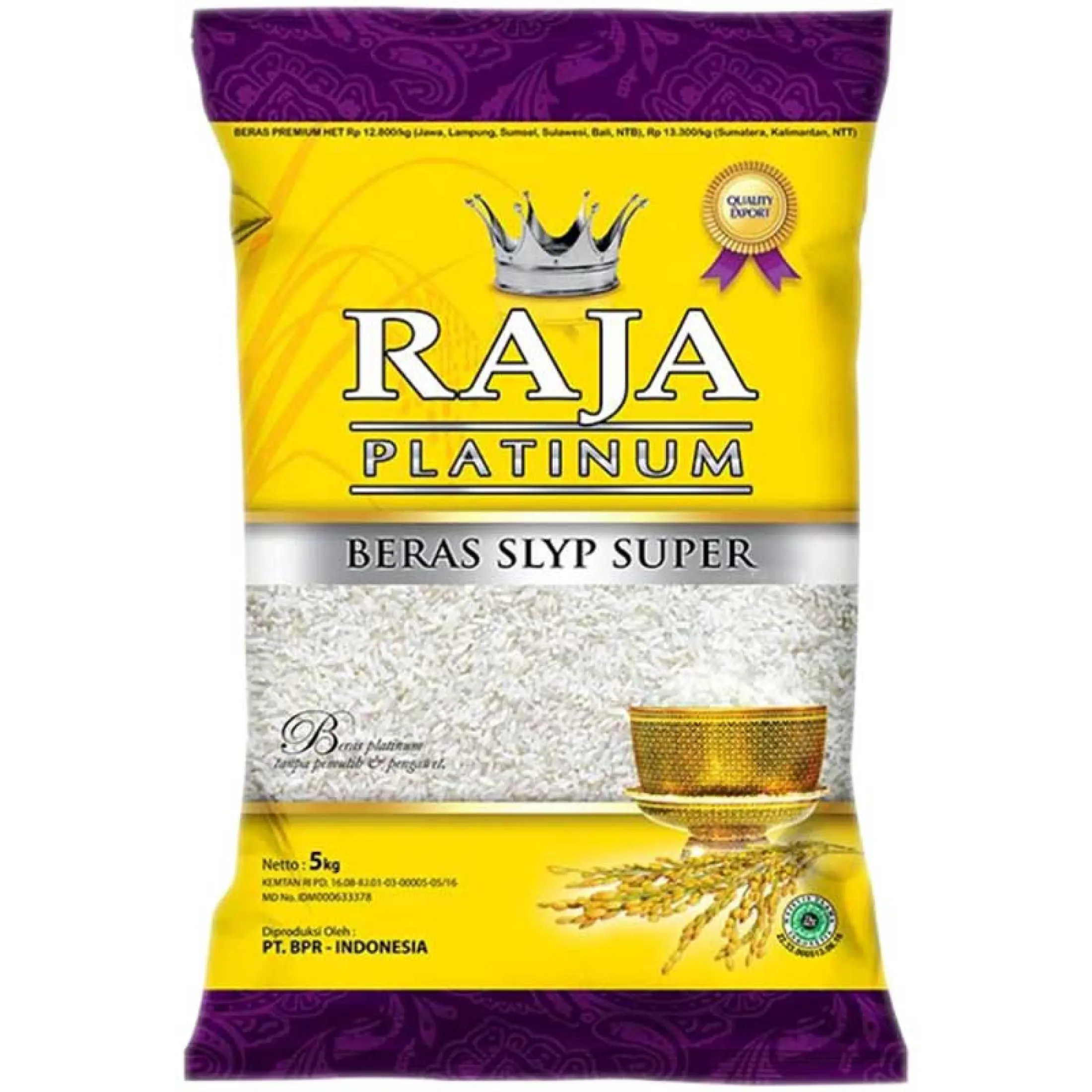 Raja Platinum Beras Super 5kg Lazada Indonesia
