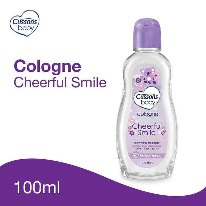 Cussons Baby Cologne Cheerful Smile Parfum Minyak Wangi Bayi 100ml Lazada Indonesia