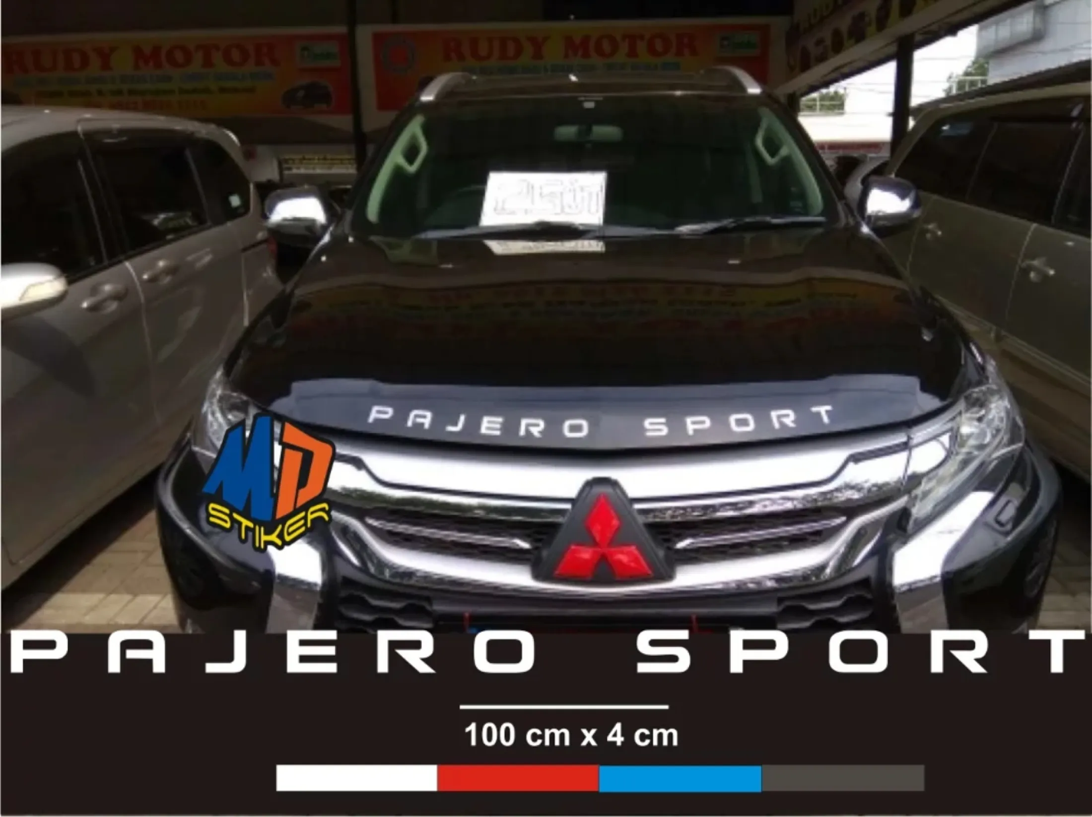 Stiker Mobil Pajero Sport Depan Membeli Jualan Online Stiker Bumper