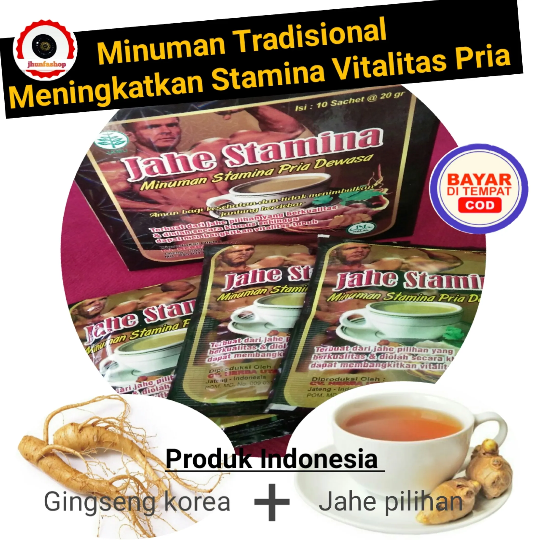 Wedang Jahe Stamina Khusus Pria Dewasa 1 Box Lazada Indonesia