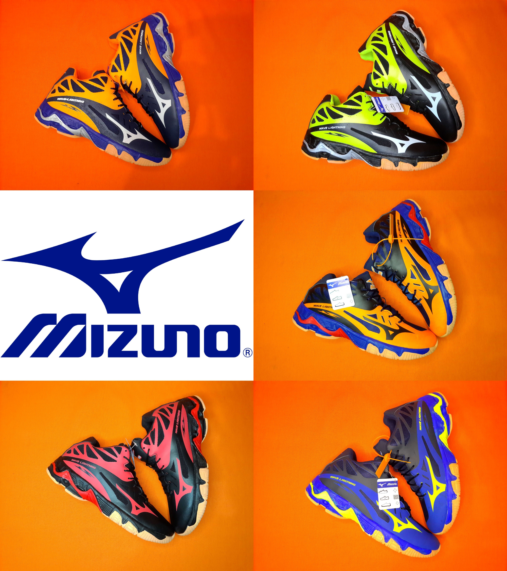 mizuno wave lightning z black red