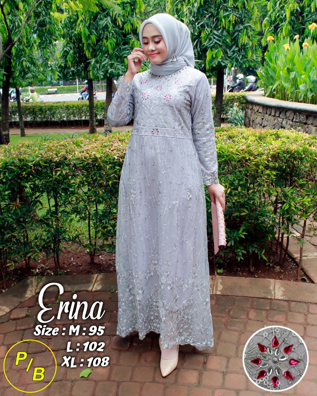 Kebaya Gamis Erina Kebaya Modern Kebaya Tulle Modern Gamis Brokat Tile Kebaya Pesta Hijab Kebaya Terbaru Lazada Indonesia