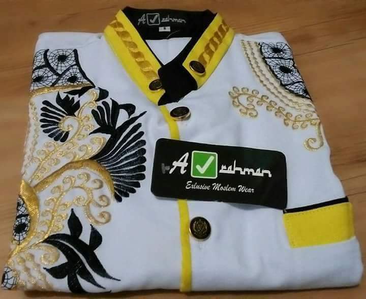 Baju Jasko Original Jasko Asli A Rahman Putih Bordir Kuning 2020 Lazada Indonesia