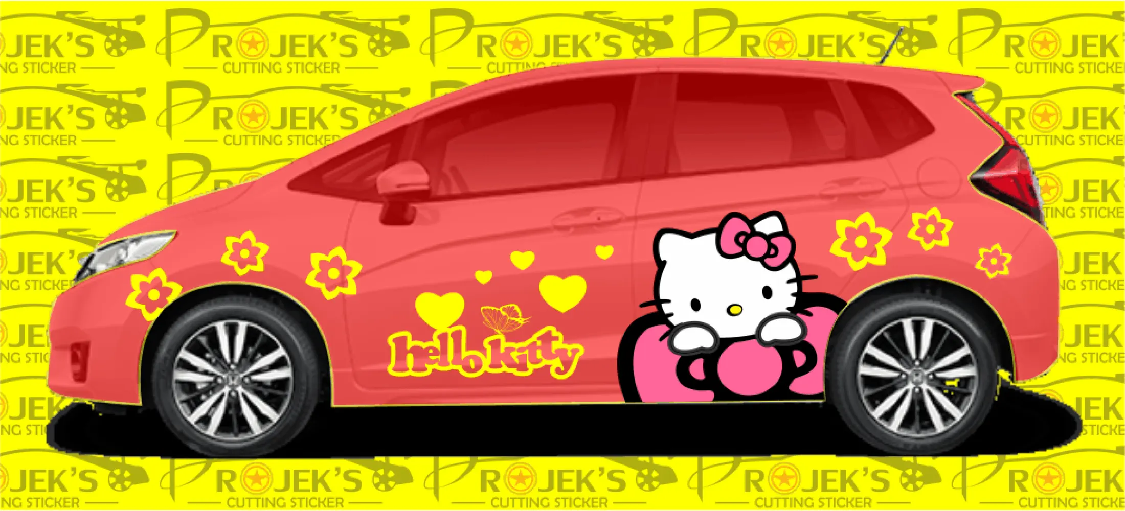 Cutting Sticker Hello Kitty