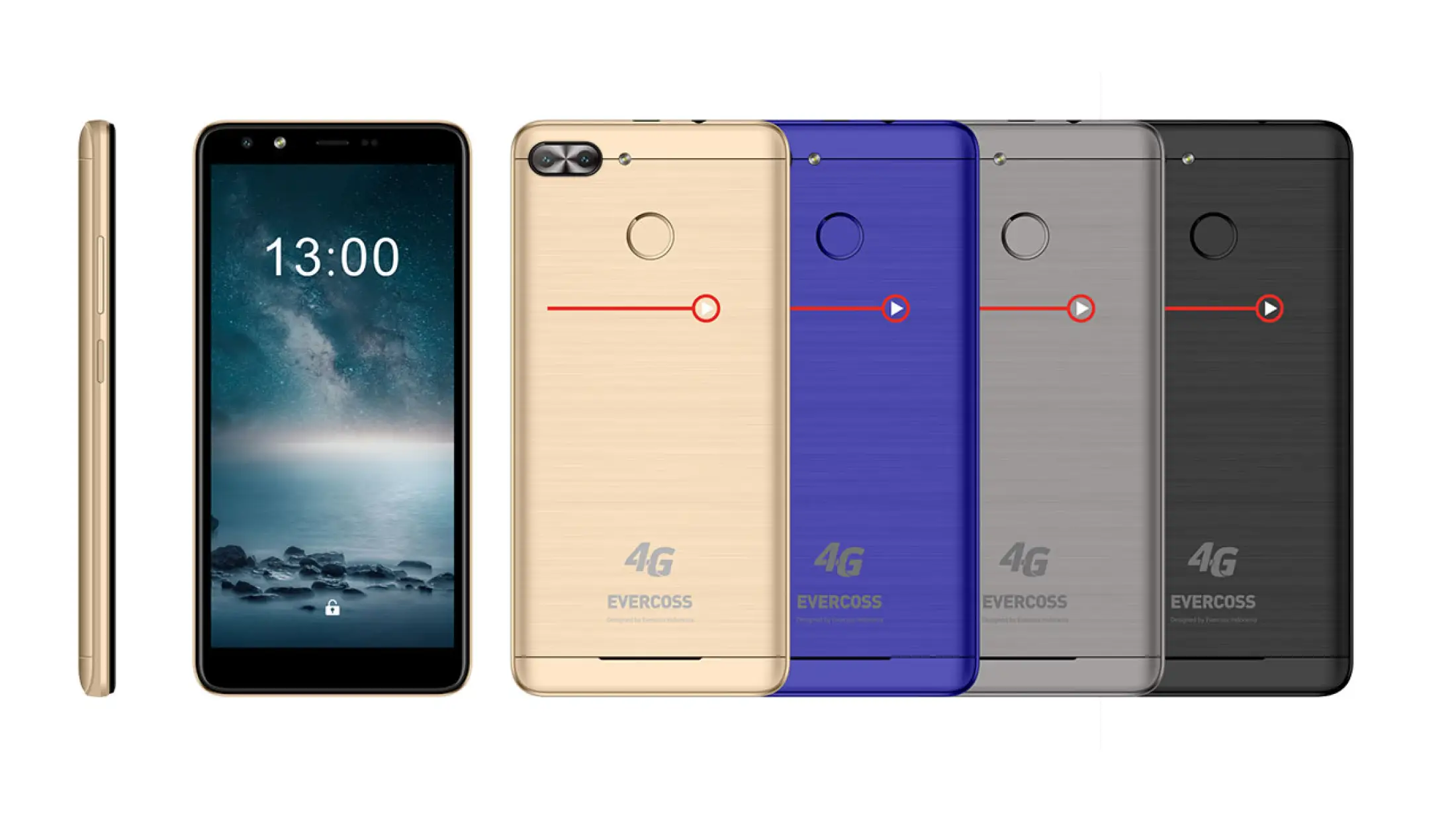 Evercoss U6 Xtream Plus Xl 4g Lte Ram 1gb Rom 8gb Camera 8mp 2mp Android Nougat Garansi Resmi Lazada Indonesia