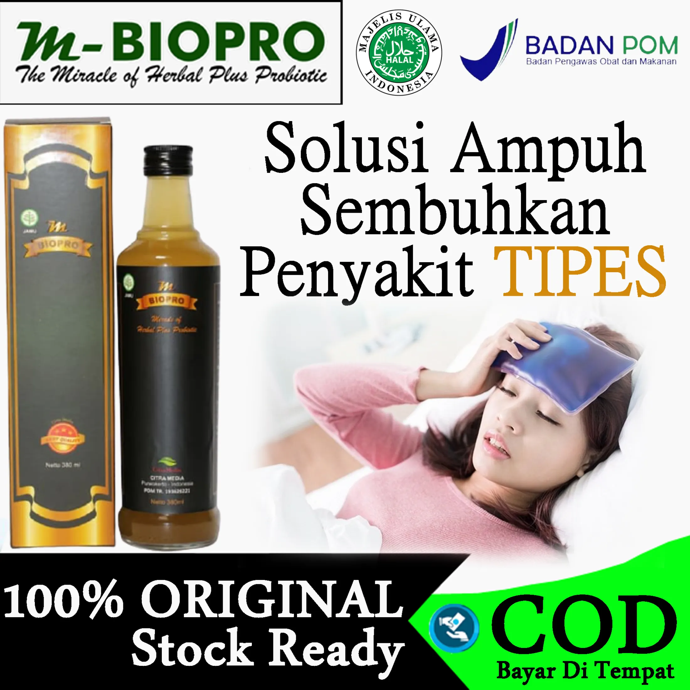 Obat Tipes Typus Kejang Kejang Meriang Demam Tinggi Sakit Kepala Step Epilepsi Demam Panas Dingin Demam Berkepanjangan Malaria Obat Herbal Mbiopro 100 Ampuh Lazada Indonesia