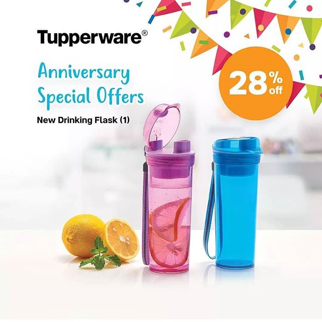 drinking flask tupperware 2019
