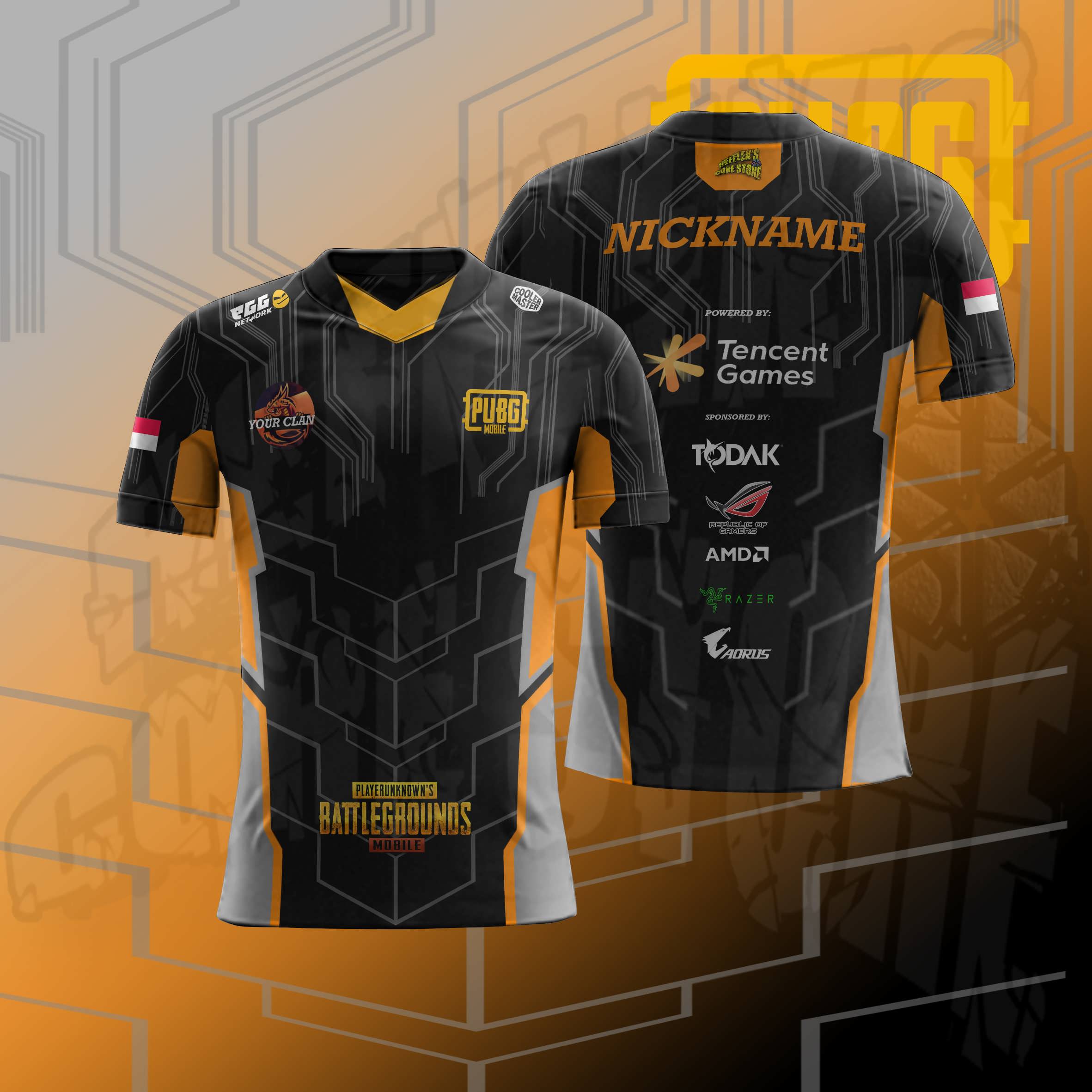jersey gaming pubg mobile