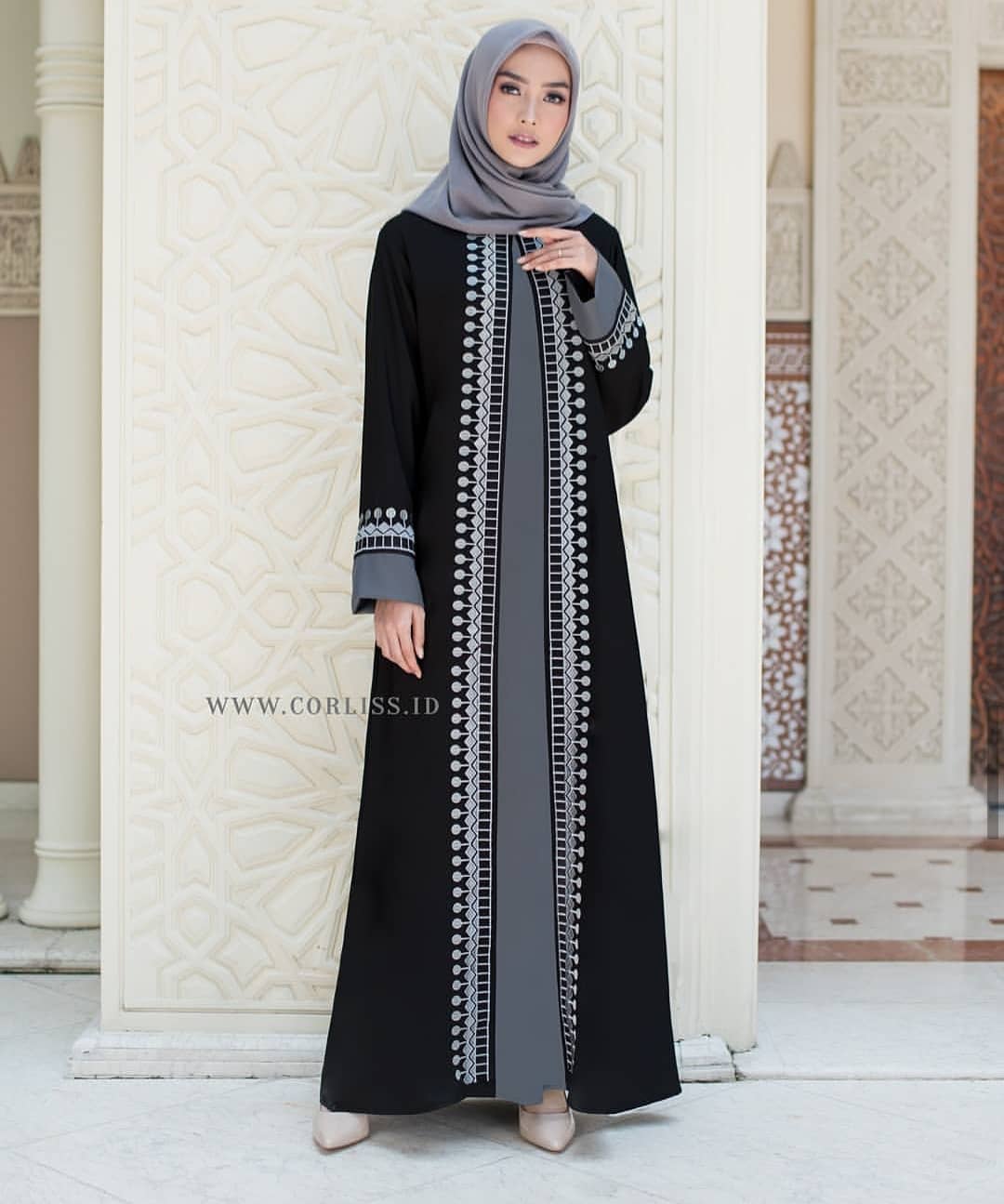 Paling Inspiratif Baju Abaya Arab Terbaru 2019