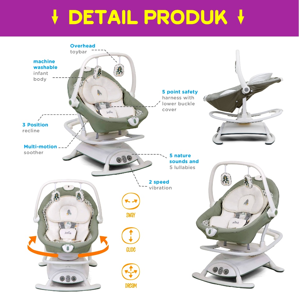 joie sansa 2 in 1 glider