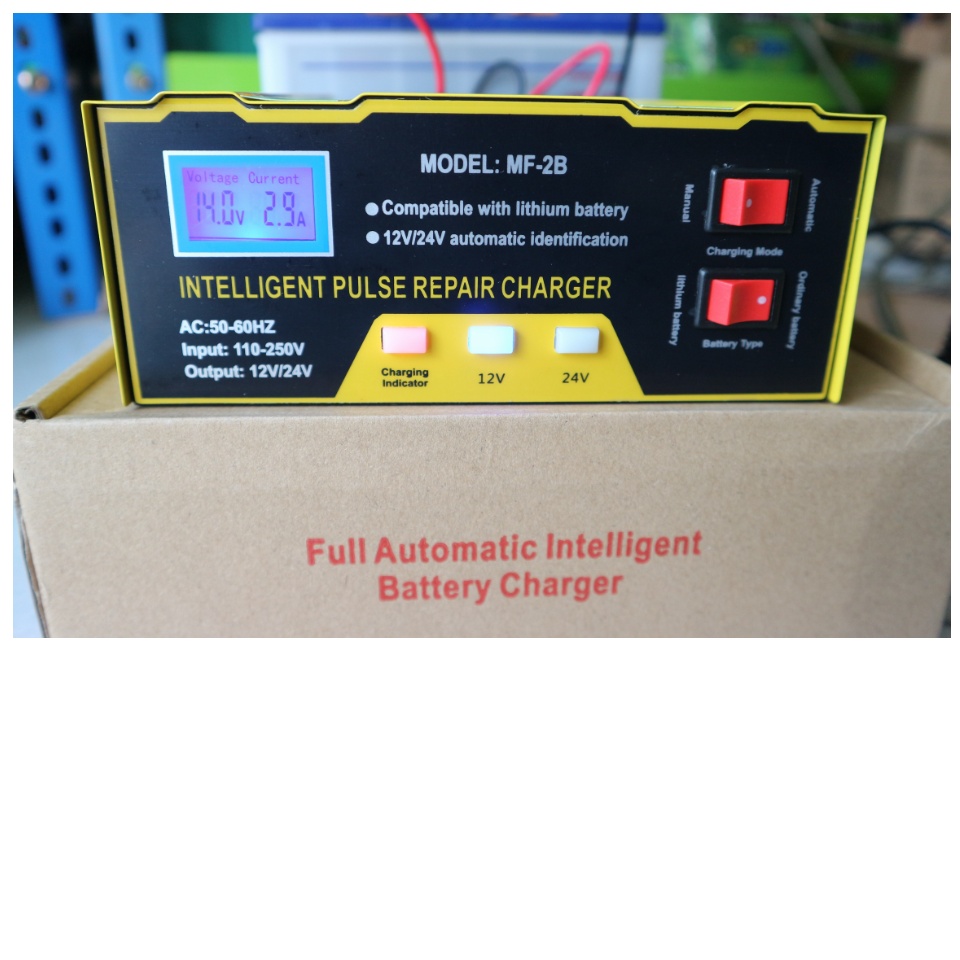 Promo OTOHEROES Charger Aki Mobil Lead Acid Battery Charger 12V/24V 6