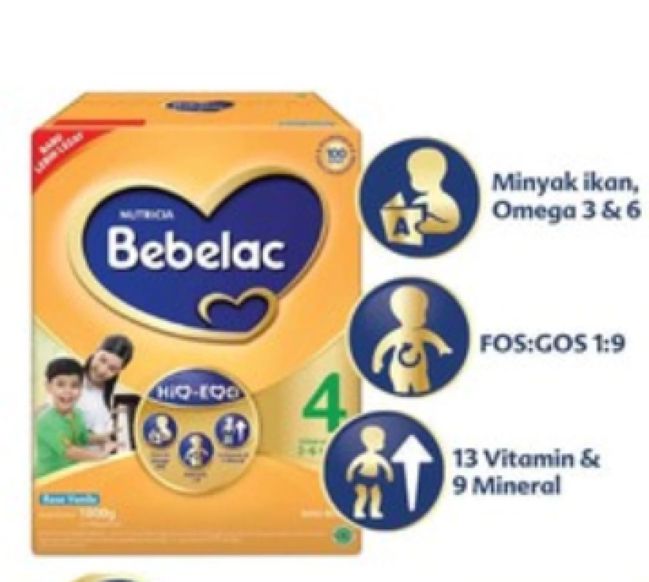 Nutricia Bebelac 4 Vanila 1800gr Susu Pertumbuhan Tahap 4 3 5 Tahun By Akhtar Shop Lazada Indonesia