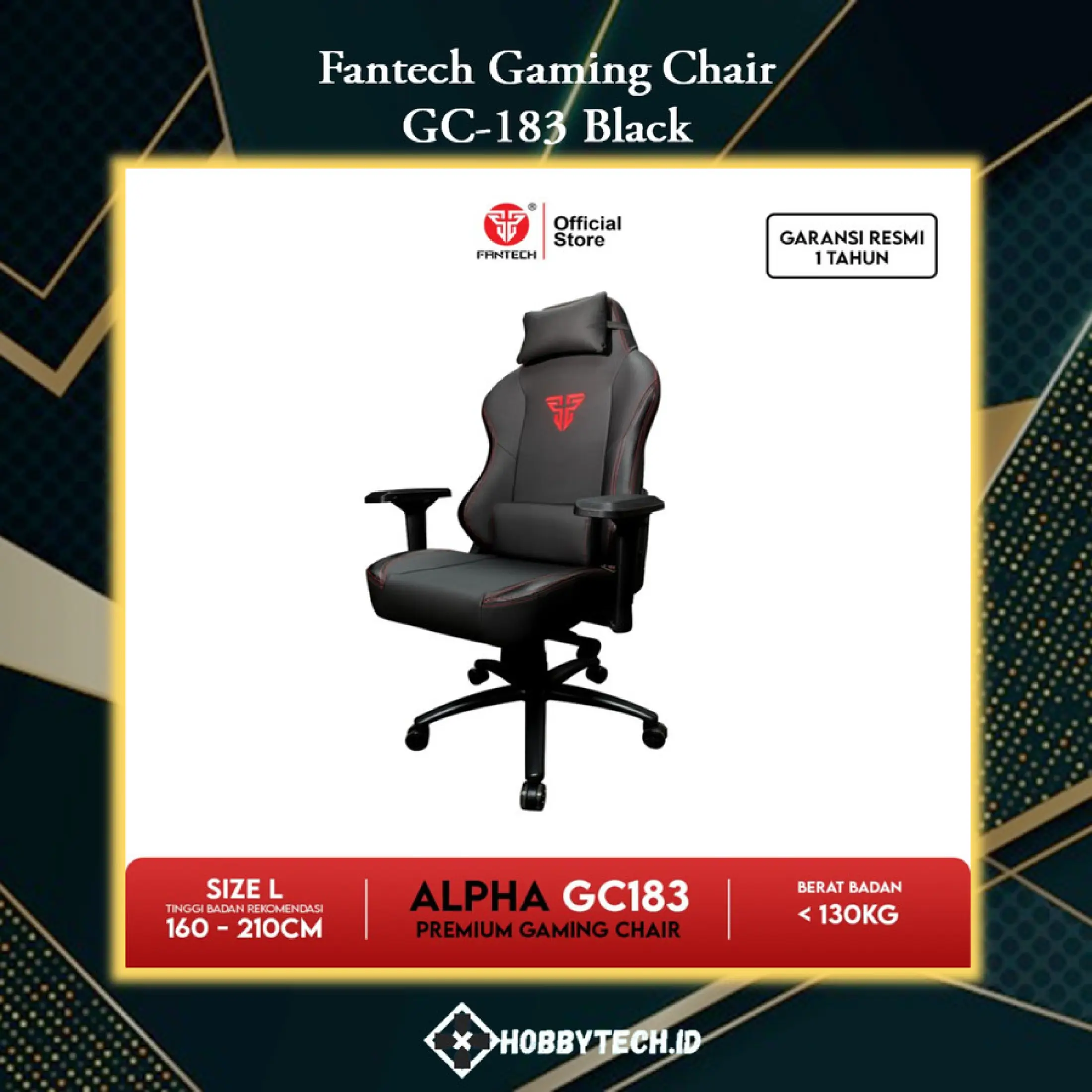 Fantech Kursi Gaming Alpha Gc183 Gaming Chair Lazada Indonesia