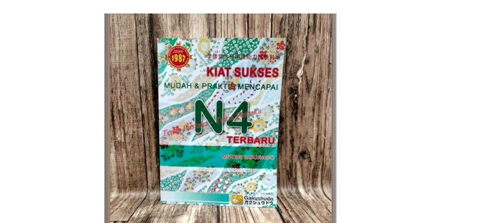 Buku N4 Bahasa Jepang Kiat Sukses Mudah N4 Buku Gakushudo | Lazada