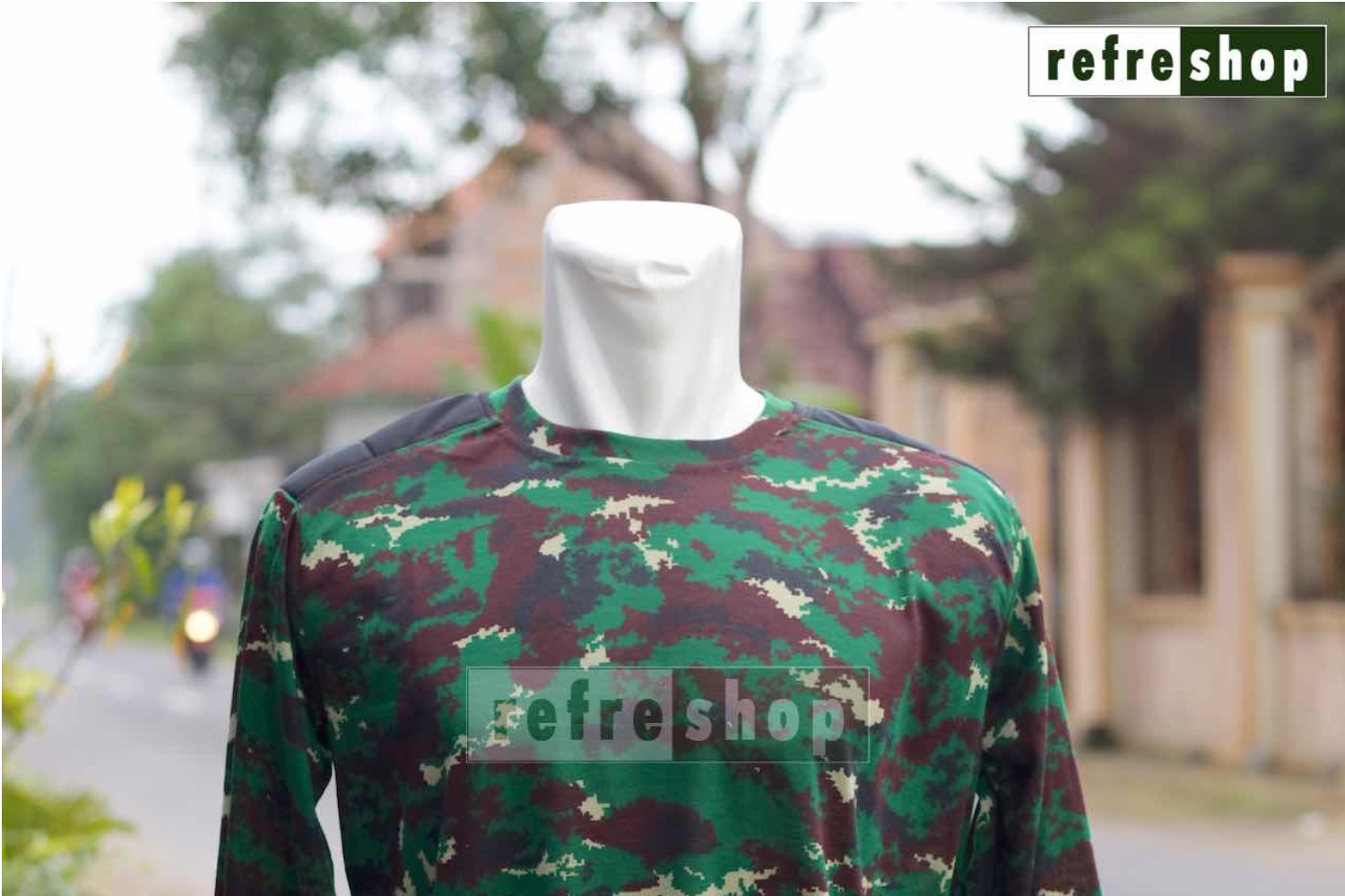Kaos Loreng NKRI Lengan Panjang Militer Tactical Army Tentara TNI KLNKP04DD