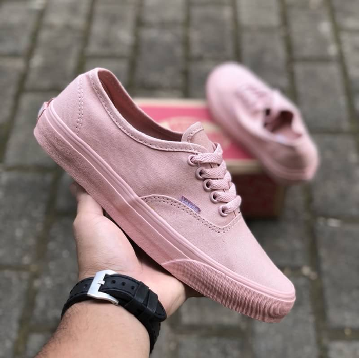 vans authentic rosy pink