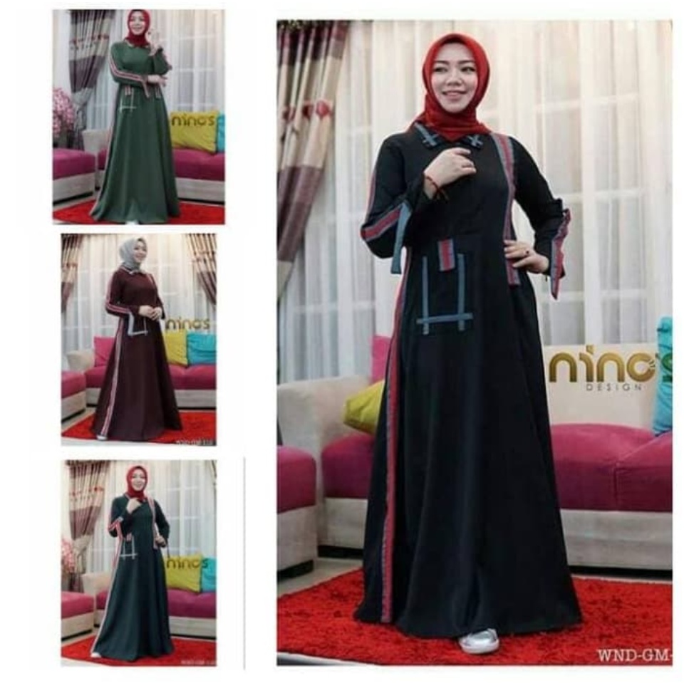 Ninos Dress Moscrepe Baju Gamis Termurah Lazada Indonesia