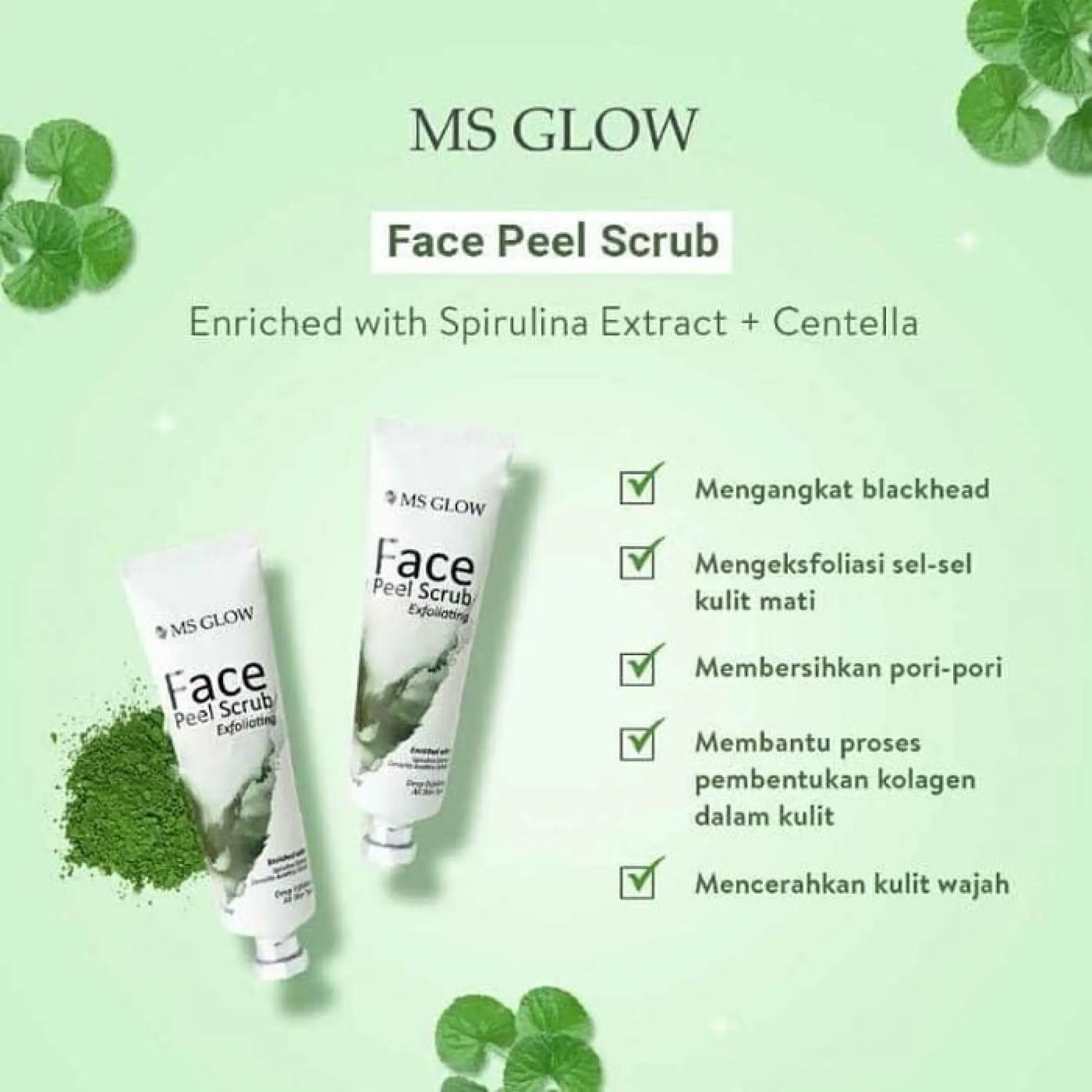 Ms Glow Face Peel Scrub Exfoliating Membantu Mengeksfoliasi Sel Kulit Mati Serta Mengurangi Komedo Lazada Indonesia Ms Glow Face Peel Scrub Exfoliating Membantu Mengeksfoliasi Sel Kulit Mati Serta Mengurangi Komedo Lazada Indonesia