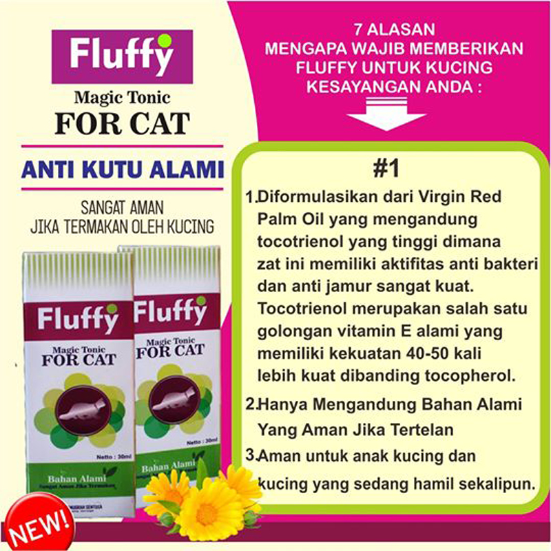 Fluffy Tonic For Cat